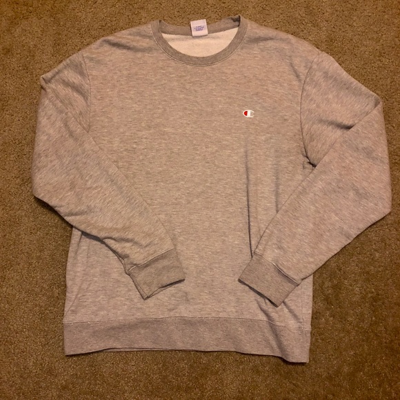 Champion Grey Crewneck Sweater - Picture 2 of 4